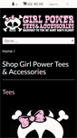Mobile Screenshot of girlpowertees.com